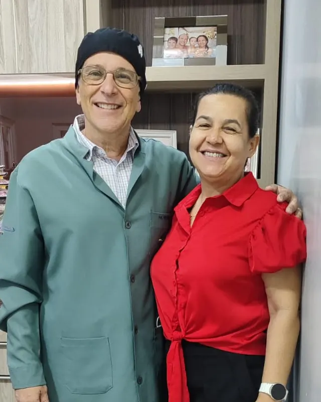 Dr. Paulo com paciente