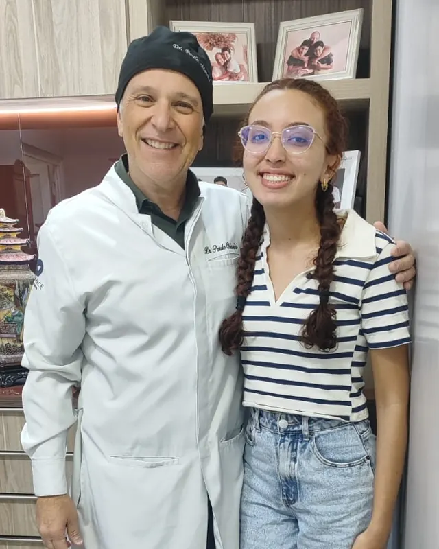 Dr. Paulo com paciente