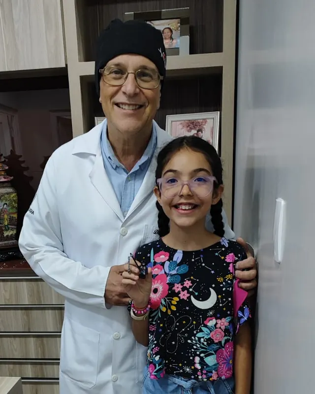 Dr. Paulo com paciente