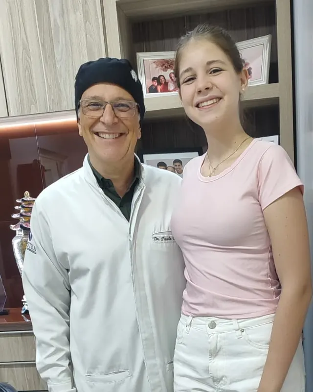 Dr. Paulo com paciente