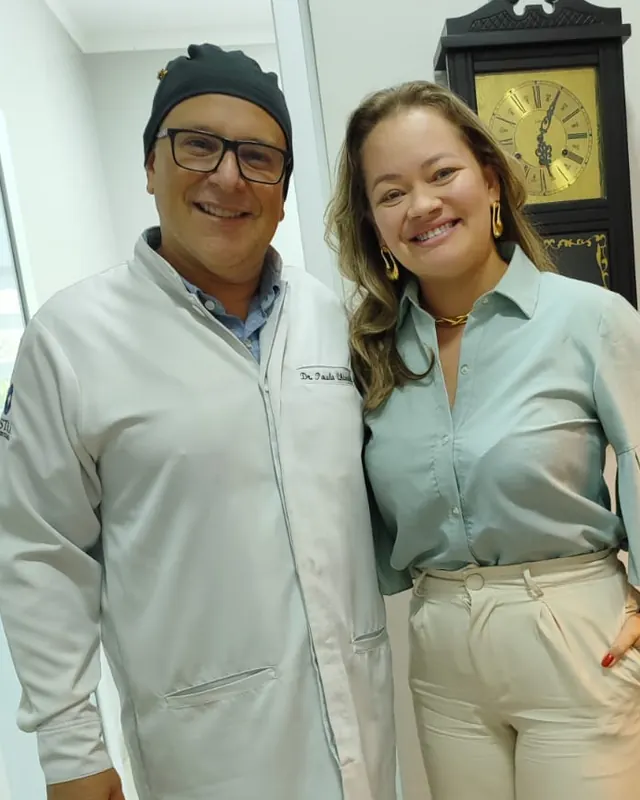 Dr. Paulo com paciente