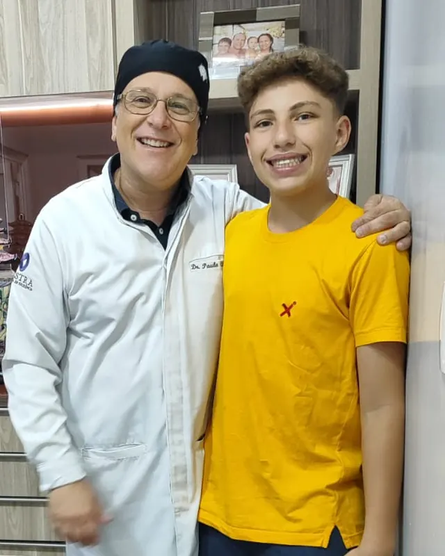 Dr. Paulo com paciente