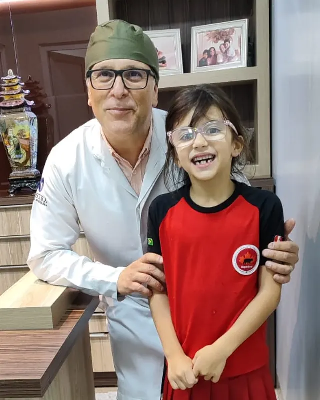 Dr. Paulo com paciente