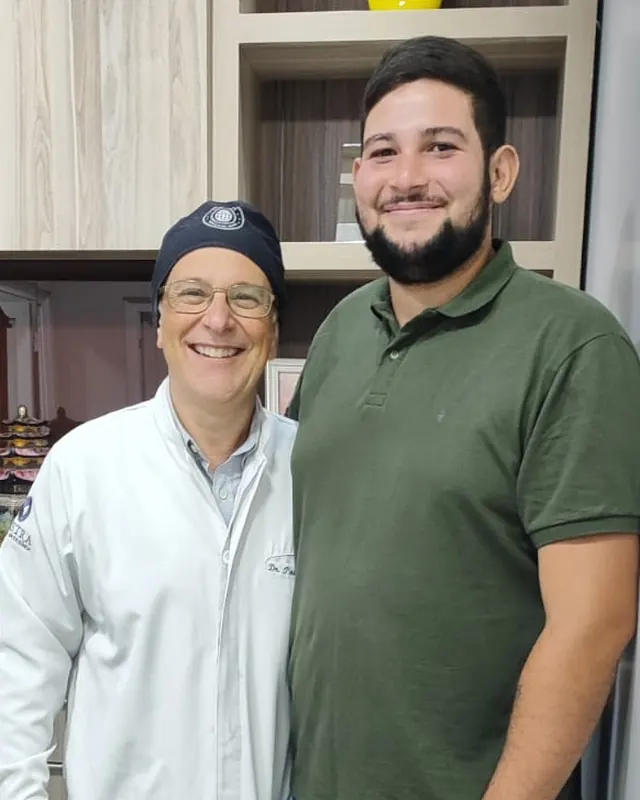 Dr. Paulo com paciente
